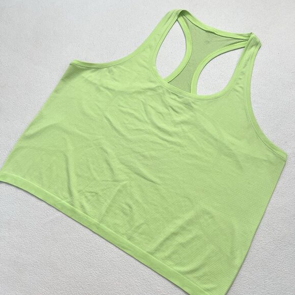 Lululemon Women Swiftly Tech Racerback Tank Top 2.0 Race Length Neo Mint Lime 20 - Picture 2 of 6